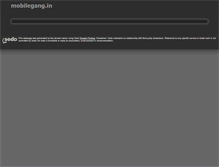 Tablet Screenshot of mobilegang.in